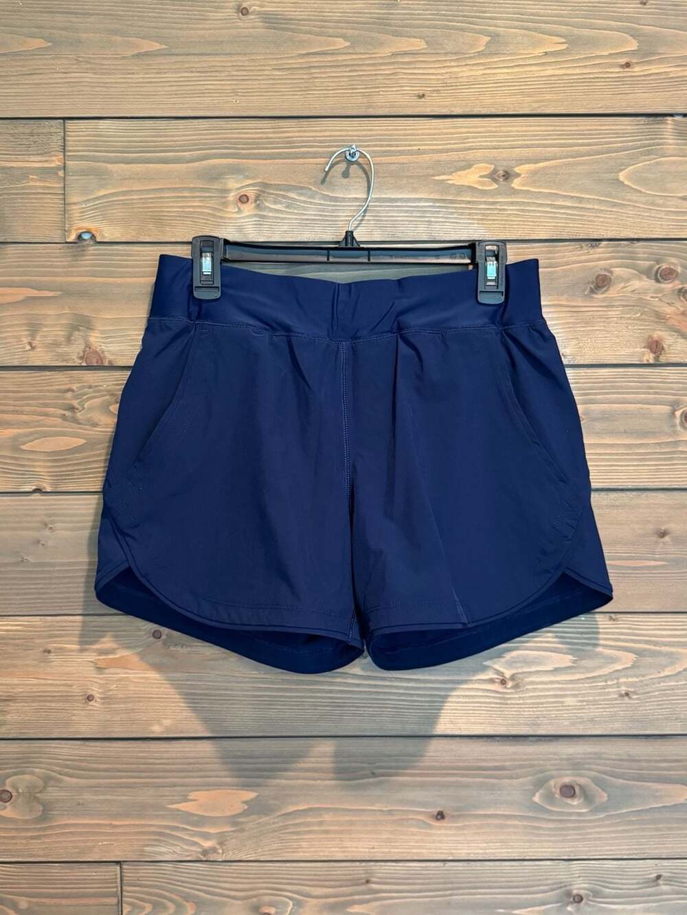 Lands' End Women's Athletic Performance Shorts Navy Blue Size 6P